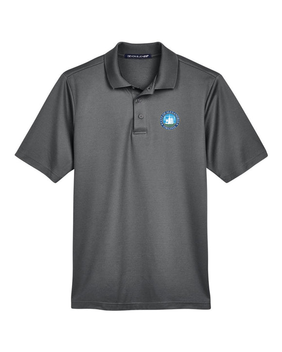 Men's CrownLux Performance® Plaited Polo