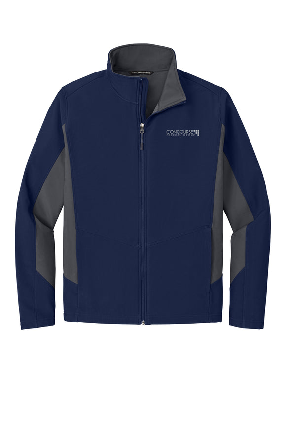 Concourse Federal Colorblock Soft Shell Jacket