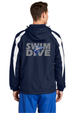 Colgan Swim & Dive Fleece-Lined Colorblock Jacket