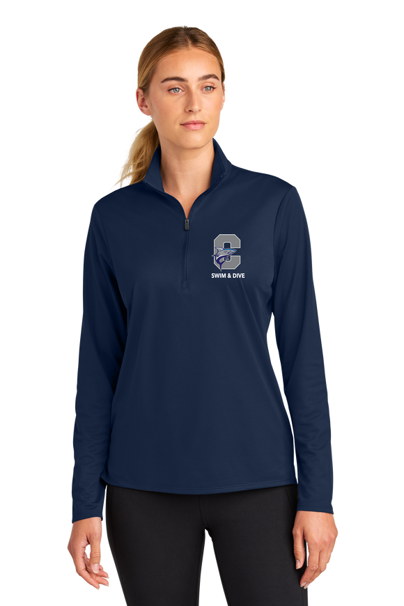 Colgan Swim & Dive Women's Competitor 1/4-Zip Pullover