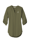 Jefferson Women's 3/4-Sleeve Tunic Blouse