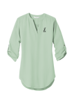Jefferson Women's 3/4-Sleeve Tunic Blouse