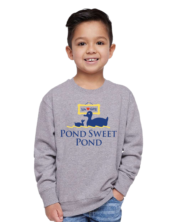 Pond Sweet Pond Toddler Sweatshirt