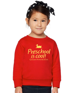 Preschool is Cool Toddler Sweatshirt