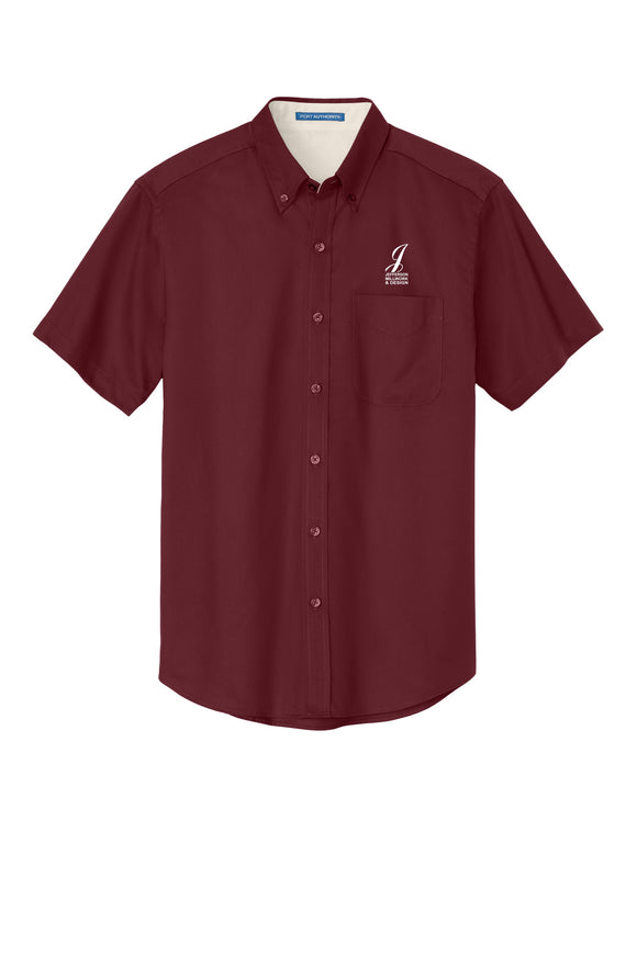 Jefferson Short Sleeve Easy Care Shirt
