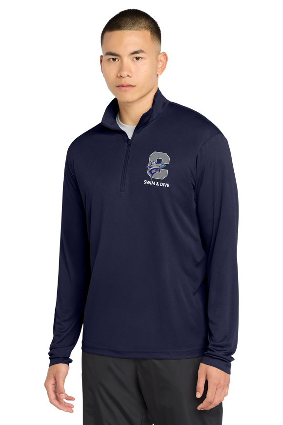Colgan Swim & Dive Competitor's 1/4-Zip Pullover