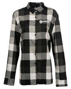 Awen Burnside Ladies' Boyfriend Flannel