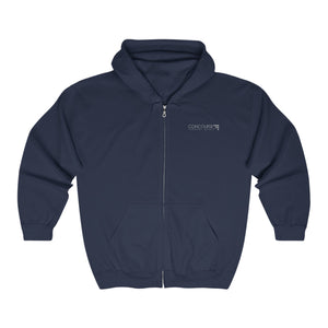 Concourse Federal Unisex Zip Up Hoodie