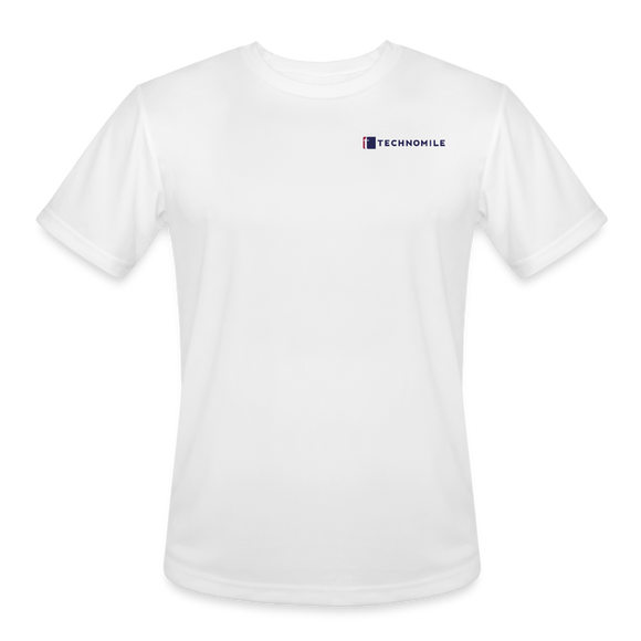 TechnoMile Men’s Moisture Wicking Performance T-Shirt - white
