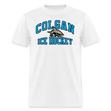 Colgan Ice Hockey Unisex Classic T-Shirt - white