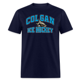 Colgan Ice Hockey Unisex Classic T-Shirt - navy