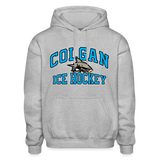 Colgan Ice Hockey Gildan Heavy Blend Adult Hoodie - heather gray