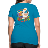 Cha-Cha Strong Women's T-Shirt - turquoise