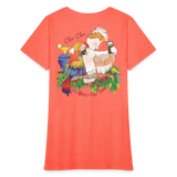 Cha-Cha Strong Women's T-Shirt - heather coral