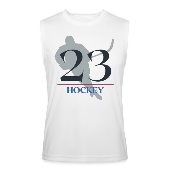 23 Hockey Men’s Performance Sleeveless Shirt - white