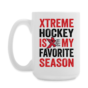 Hockey is My Favorite Season Coffee/Tea Mug 15 oz