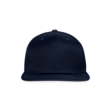 Snapback Baseball Cap - navy