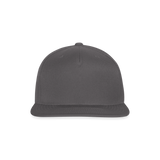 Snapback Baseball Cap - dark grey
