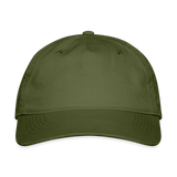 Organic Baseball Cap - olive green