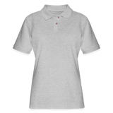 Women's Pique Polo Shirt - heather gray
