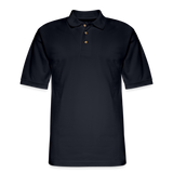 Men's Pique Polo Shirt - midnight navy