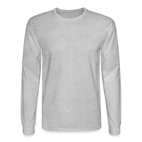 Men's Long Sleeve T-Shirt - heather gray