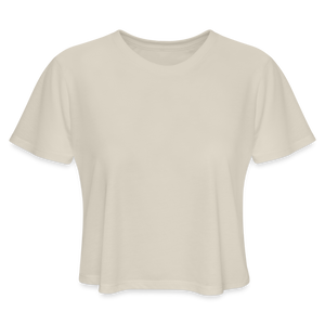 Women's Cropped T-Shirt - dust
