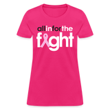 Breast Cancer Awareness Women's T-Shirt - fuchsia