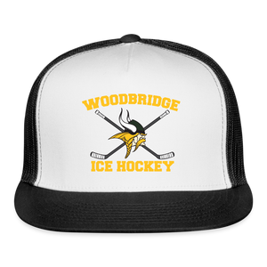 WSHS Ice Hockey Trucker Cap - white/black