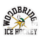 WSHS Ice Hockey Sticker - transparent glossy