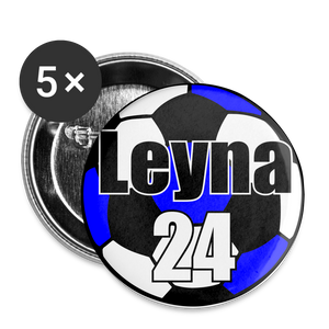 Leyna Buttons large 2.2'' (5-pack) - white
