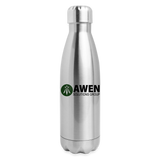 Awen Insulated Stainless Steel Water Bottle - silver
