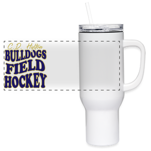 C. D. Hylton Field Hockey 40 oz Travel Tumbler - white