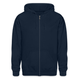 C. D. Hylton Field Hockey Gildan Heavy Blend Adult Zip Hoodie - navy