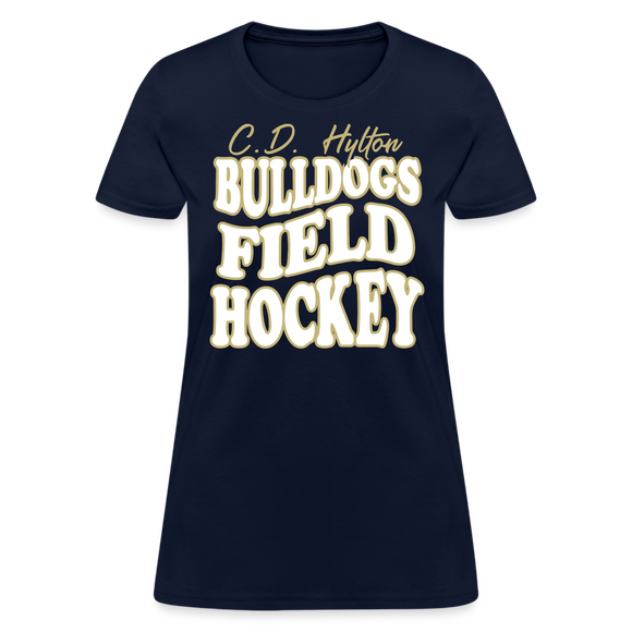 C. D. Hylton Field Hockey Women's T-Shirt - navy