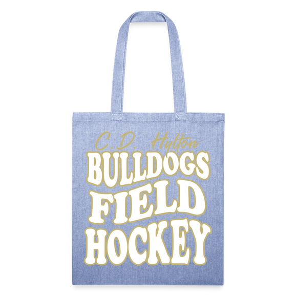 C. D. Hylton Field Hockey Recycled Tote Bag - light Denim