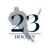 23 Hockey Kiss-Cut Stickers