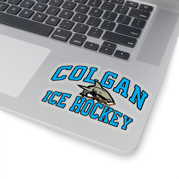 Colgan Ice Hockey Kiss-Cut Stickers