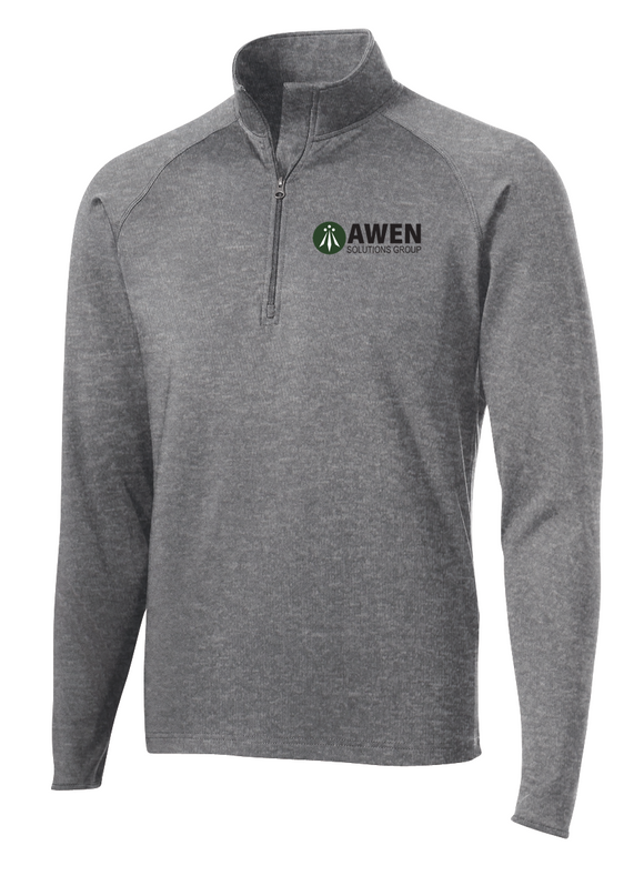 Awen Men's Sport-Wick® Stretch 1/2-Zip Pullover