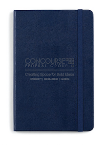 Concourse Federal MOLESKINE® Hard Cover Ruled Medium Notebook