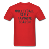 Volleyball is My Favorite Season-Unisex Classic T-Shirt - red