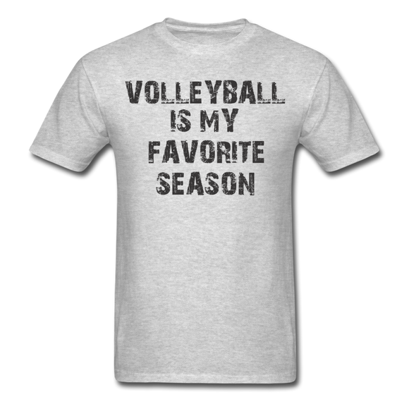 Volleyball is My Favorite Season-Unisex Classic T-Shirt - heather gray