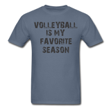 Volleyball is My Favorite Season-Unisex Classic T-Shirt - denim