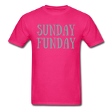 SUNDAY FUNDAY- Unisex Classic T-Shirt - fuchsia