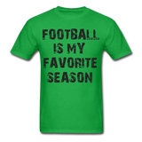 Football is My Favorite Season-Unisex Classic T-Shirt - bright green