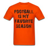 Football is My Favorite Season-Unisex Classic T-Shirt - orange