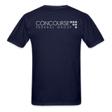 Concourse Federal Unisex Classic T-Shirt - navy
