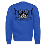 Sea Raider Crewneck Sweatshirt - royal blue