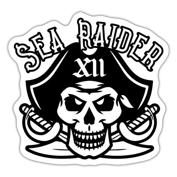 Sea Raider Sticker - white matte