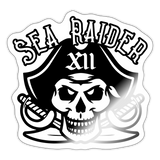 Sea Raider Sticker - white glossy